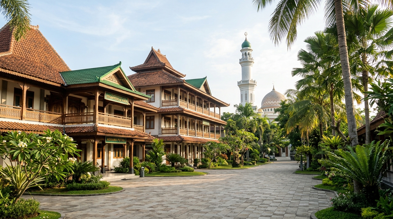 Kawasan utama Pondok Pesantren AS'AD Lokasi 1